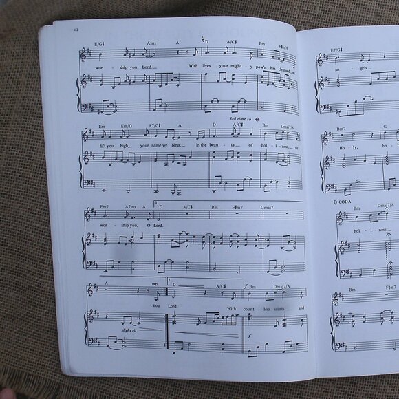 Contemporary Christian Wedding Songbook piano vocal guitar - Picture 13 of 13